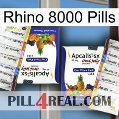 Rhino 8000 Pills 12